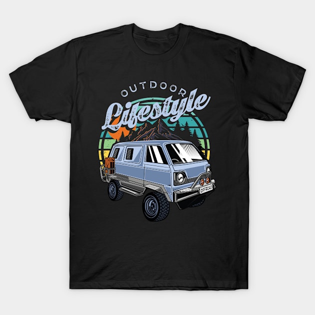 outdoor life style T-Shirt by Teefold